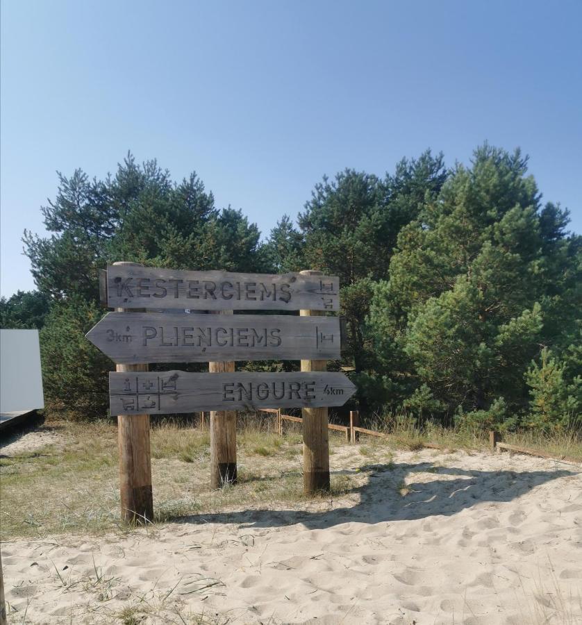 Albatross Getaway By The Sea, Spa And Forest With A Terrace Ķesterciems Exterior foto